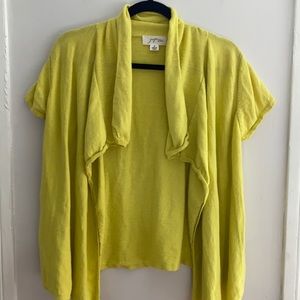 Josephine Studio linen blend yellow sweater, M